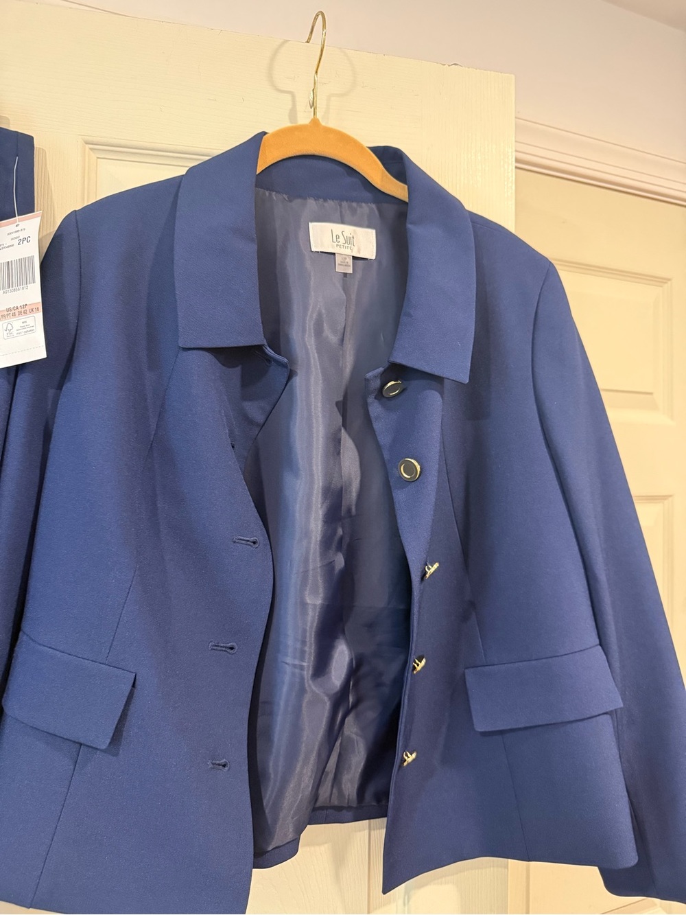 Le Suit Women's Deep Blue Professional Blazer
